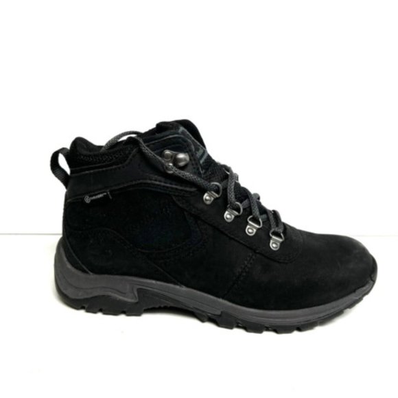 Timberland Womens Mt Maddsen Waterproof Boot Black Size 6 M - Picture 1 of 6